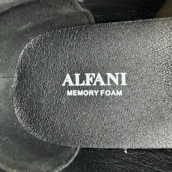ALFANI FAUX LEATHER MEMORY FOAM PENNY LOAFERS IN‎ BLACK NWOB MEN'S SIZE 10.5 - Picture 11 of 12